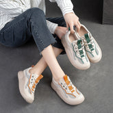 y zapatillas bajas de malla con cordones