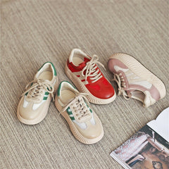 German Army Trainer Sneakers Platform Mesh Splite