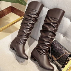 Damen Stiefeletten aus Kunstleder