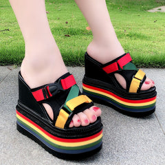 Flip Flops With High Platform