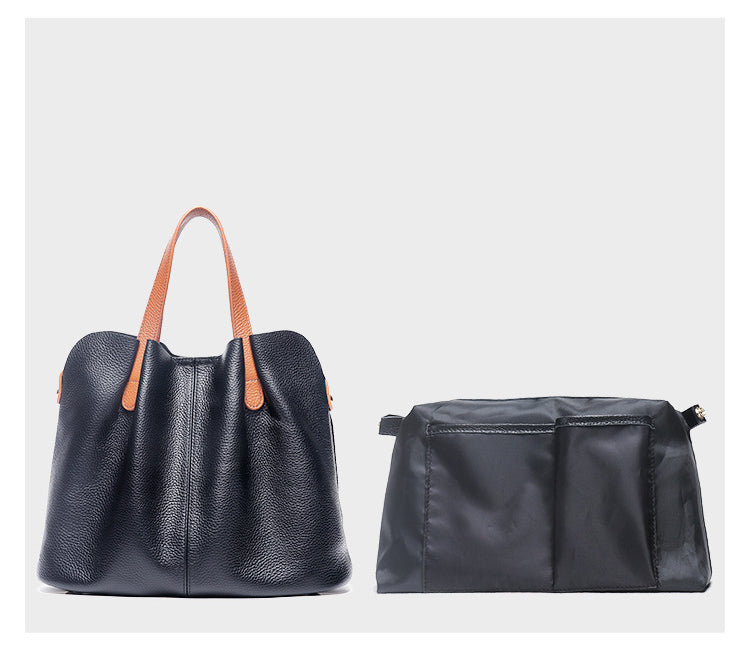 Bolsos de mano de piel de vaca