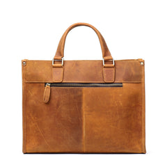 Retro Handmade Leather BriefCase