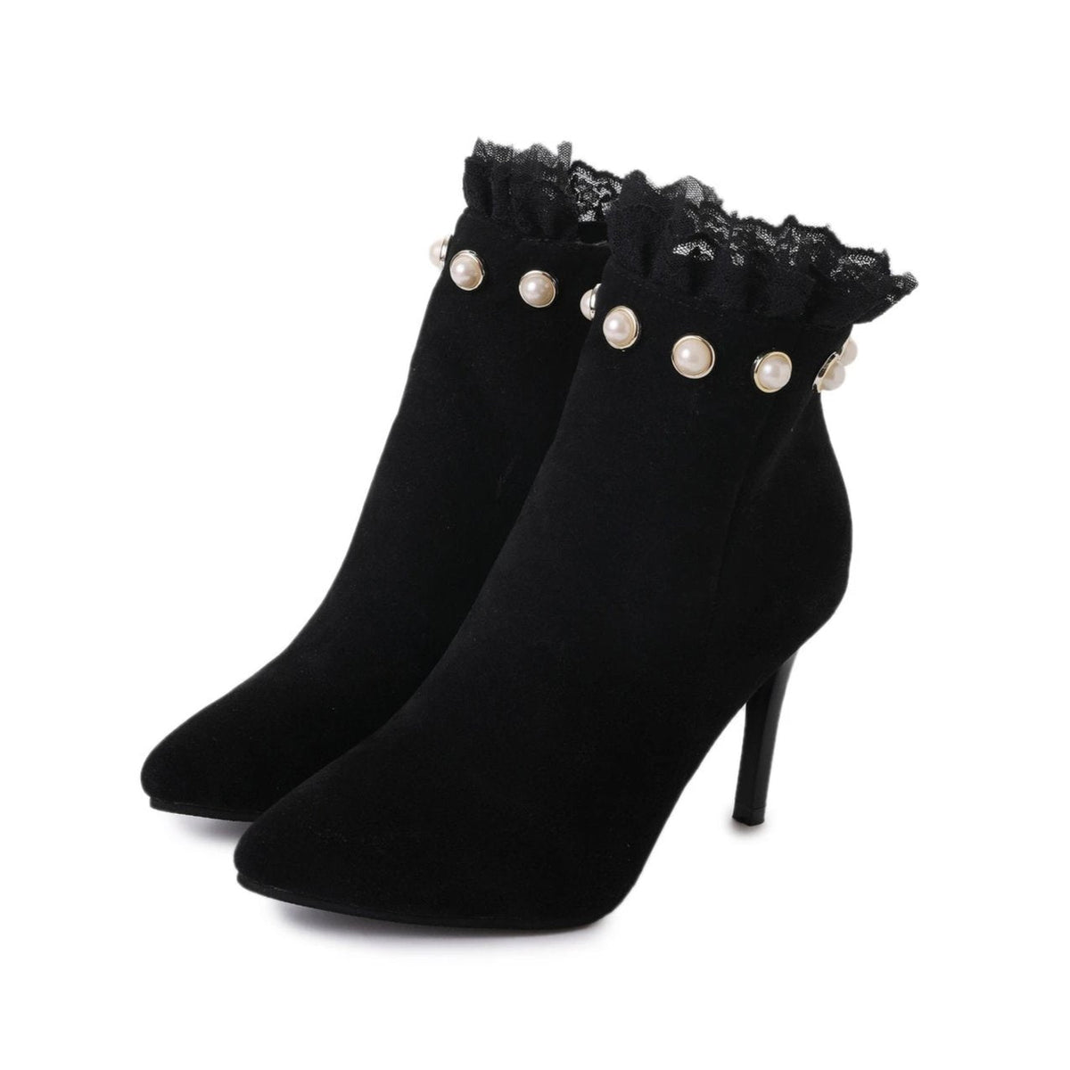 Casual High Heel Ankle Boots