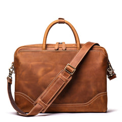 New Genuine Leather Vintage Laptop Bag