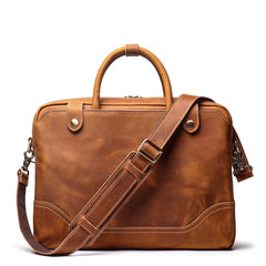 New Genuine Leather Vintage Laptop Bag