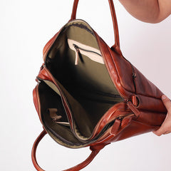 Retro Leather Business BriefCase