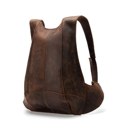 Simple Casual Cowhide Leather