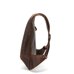 Simple Casual Cowhide Leather