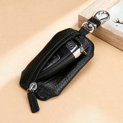 Vintage Waterproof Cowhide Leather Car Key Case