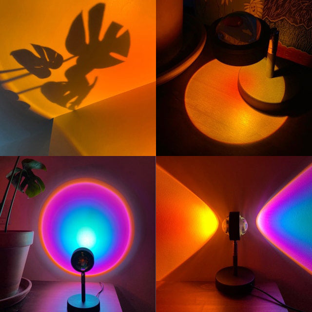 12 Colors Sunset Projector