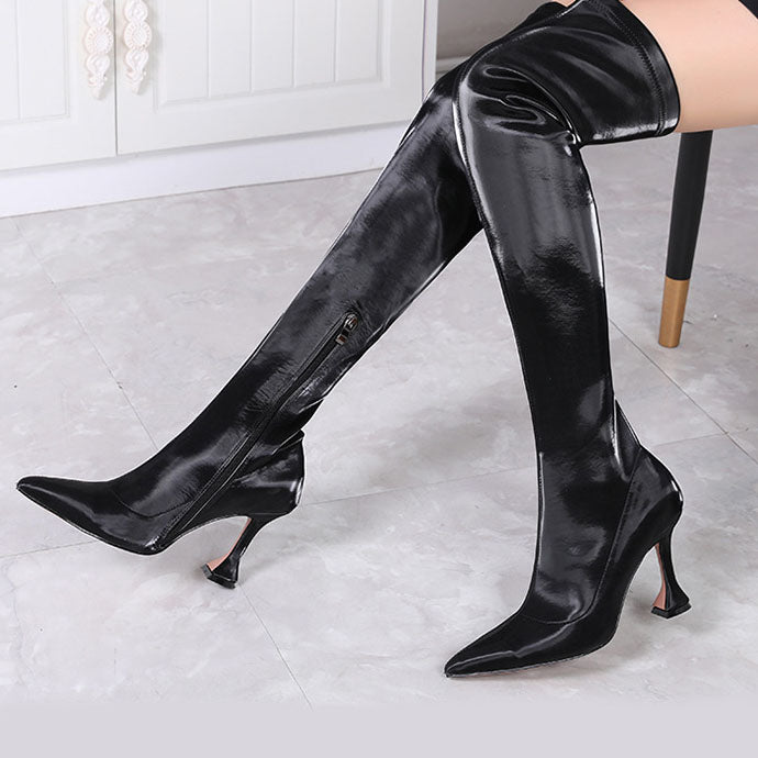 High Heel Over The Knee Boots