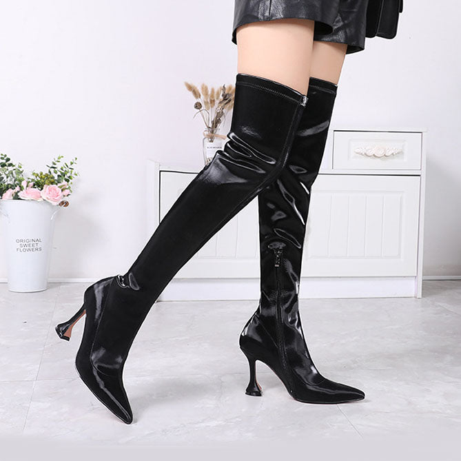 High Heel Over The Knee Boots