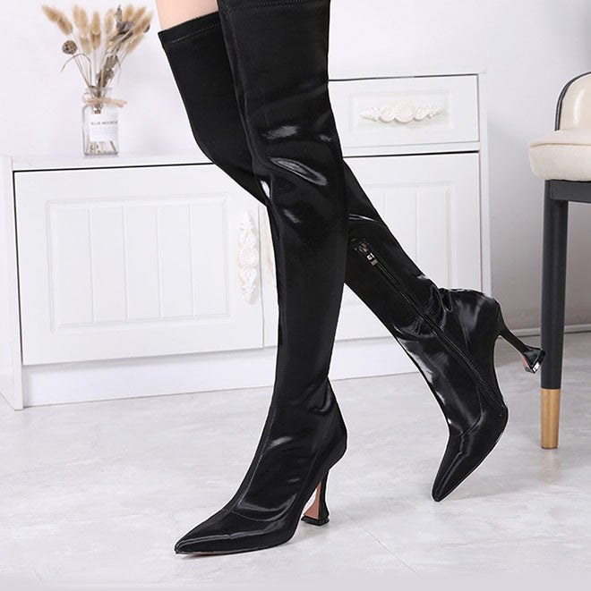 High Heel Over The Knee Boots