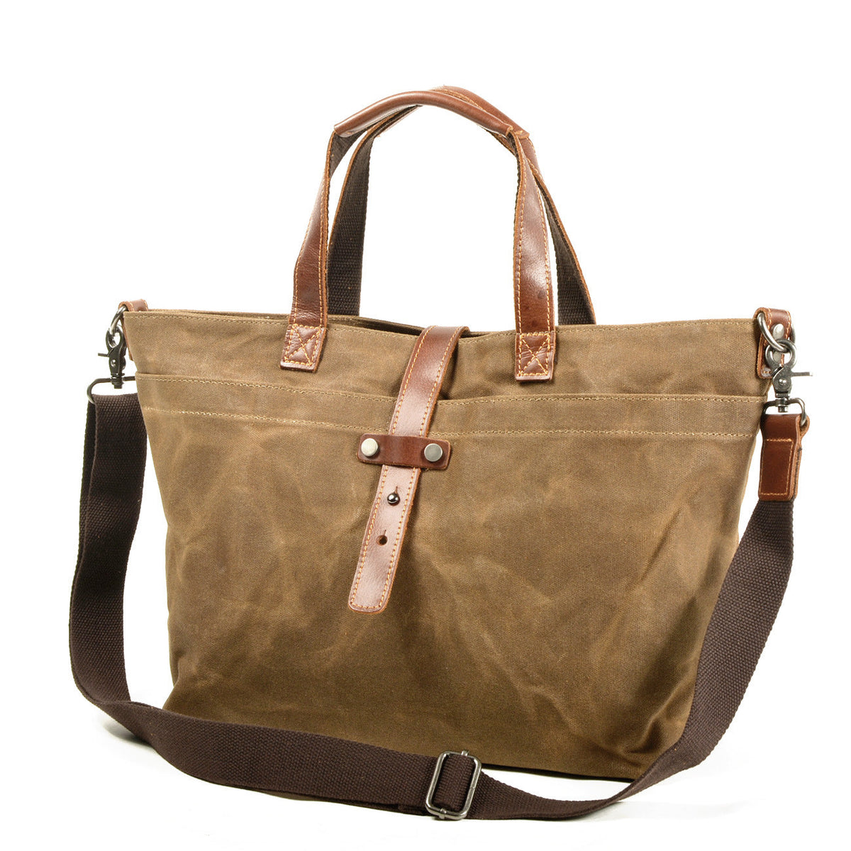 Vintage Waxed Canvas Tote Handbags