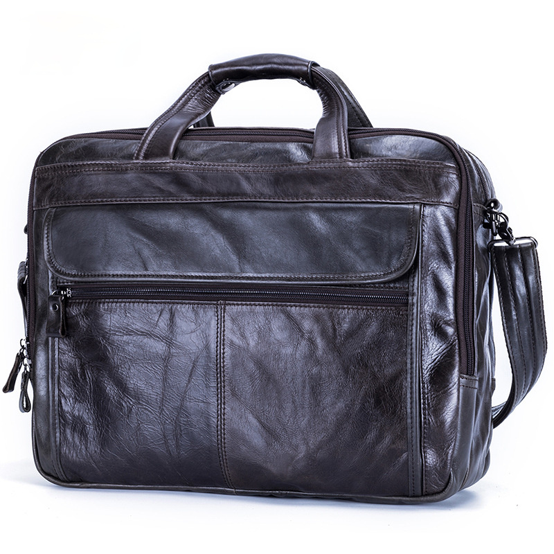 Vintage Herren Leder Business Aktentasche