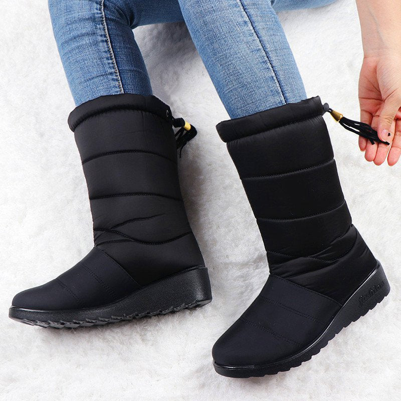 Waterproof Warm Fur Snow Boots