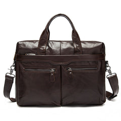 Retro Leather Business BriefCase