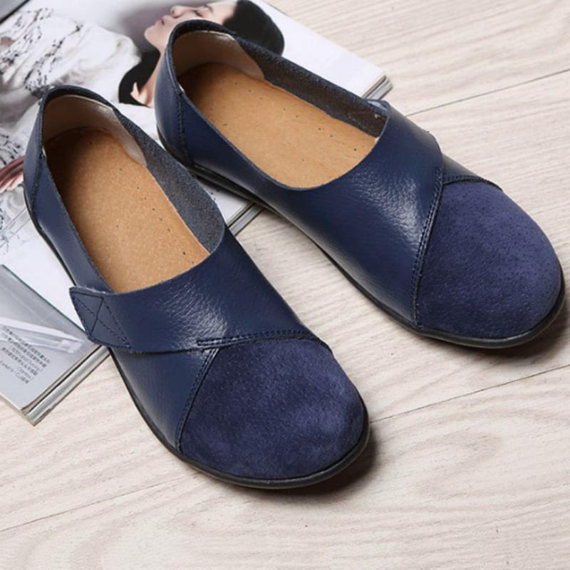 Genuine Leather Flats