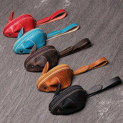 Lovely Rabbit Shape Keychain Case