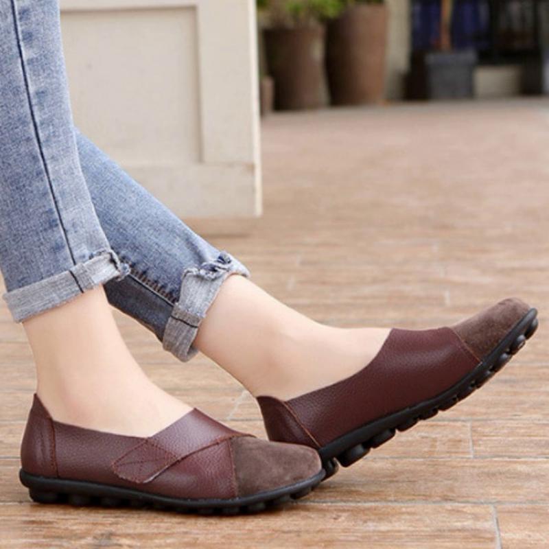 Genuine Leather Flats