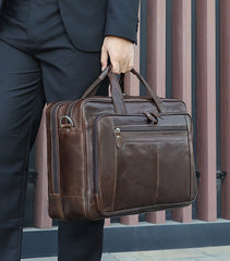 Vintage Aktentasche aus Leder