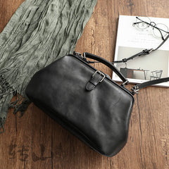 Handmade Vege Tanned Leather Tote Bag