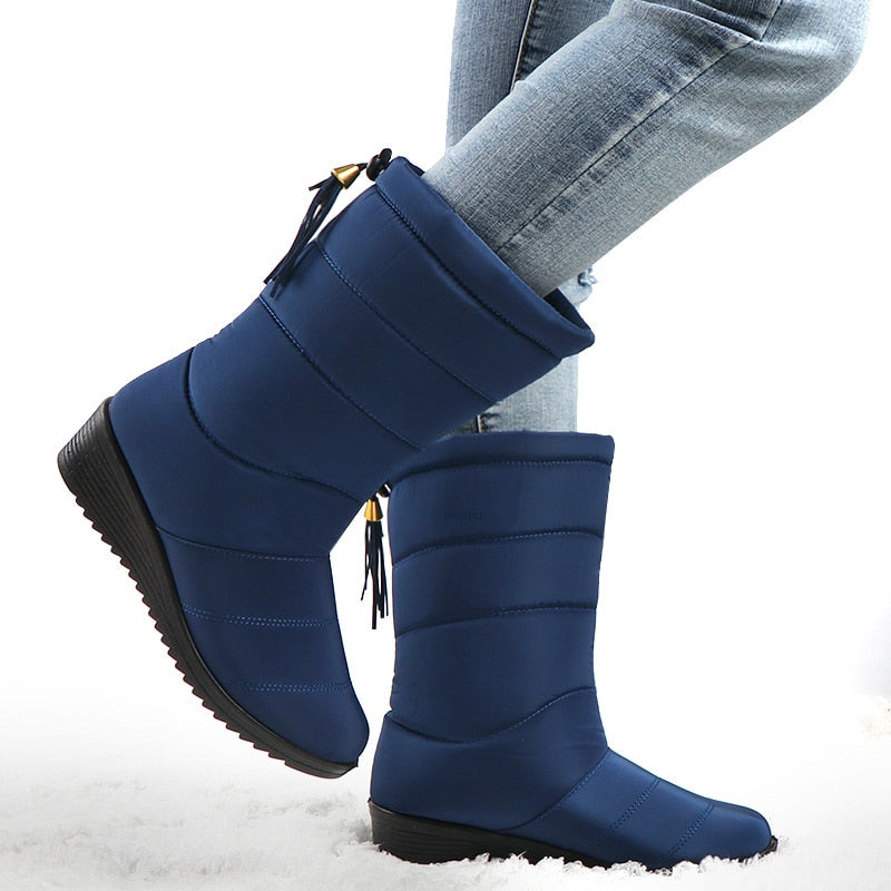 Waterproof Warm Fur Snow Boots