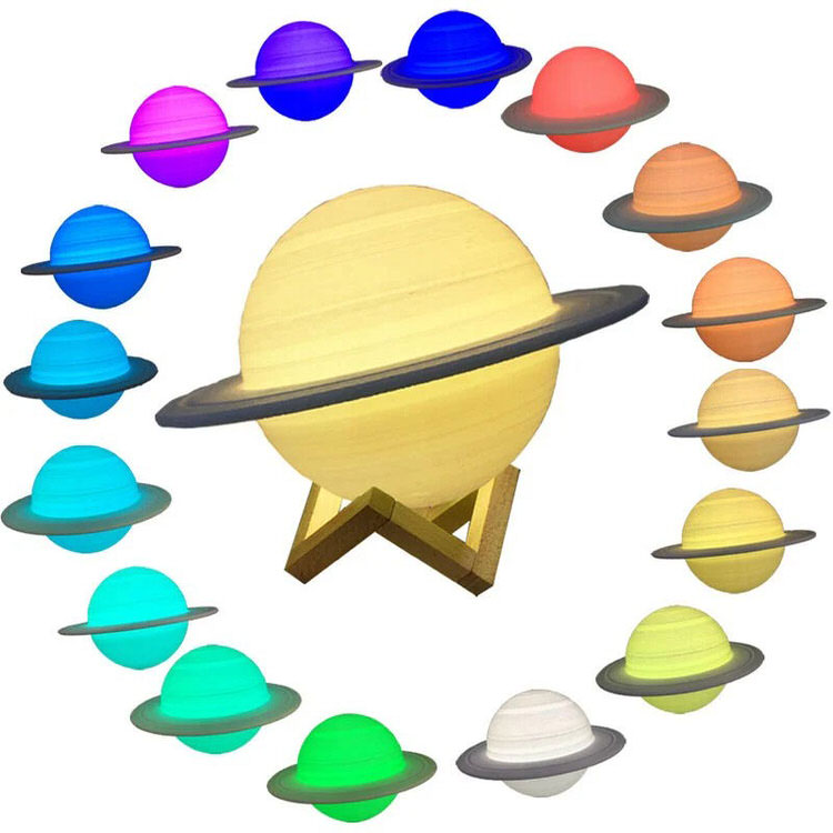 16 Colors Saturn Lamp