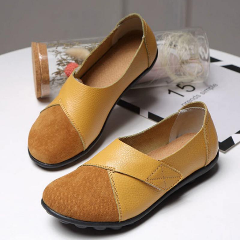 Genuine Leather Flats