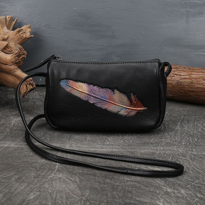 Vintage Handmade Women Leather Samll Bag