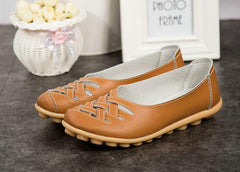 Genuine Leather Flats