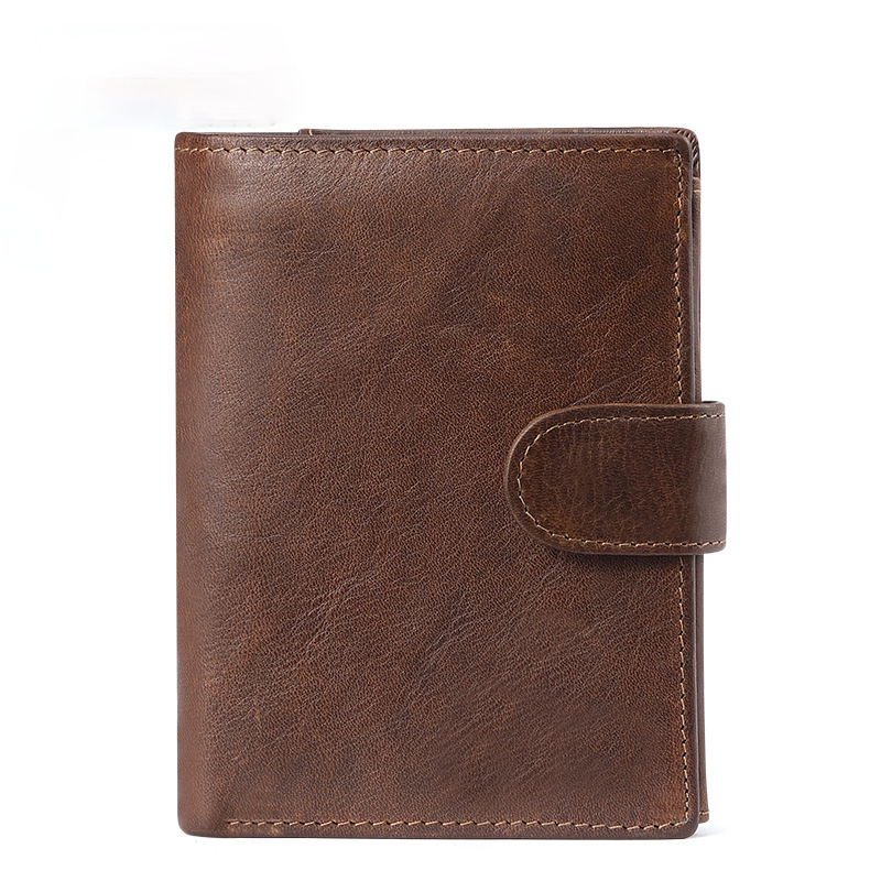 Retro Handmade Leather Large Storage Wallet