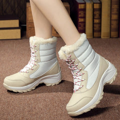 Waterproof Platform Ankle Boots