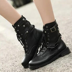 Schuhe im Gothic-Stil