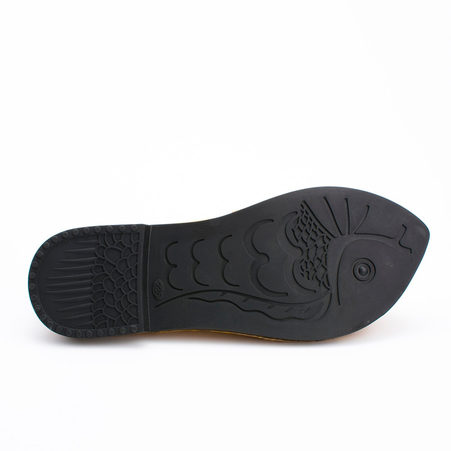 Genuine Leather Pointed Toe Flats