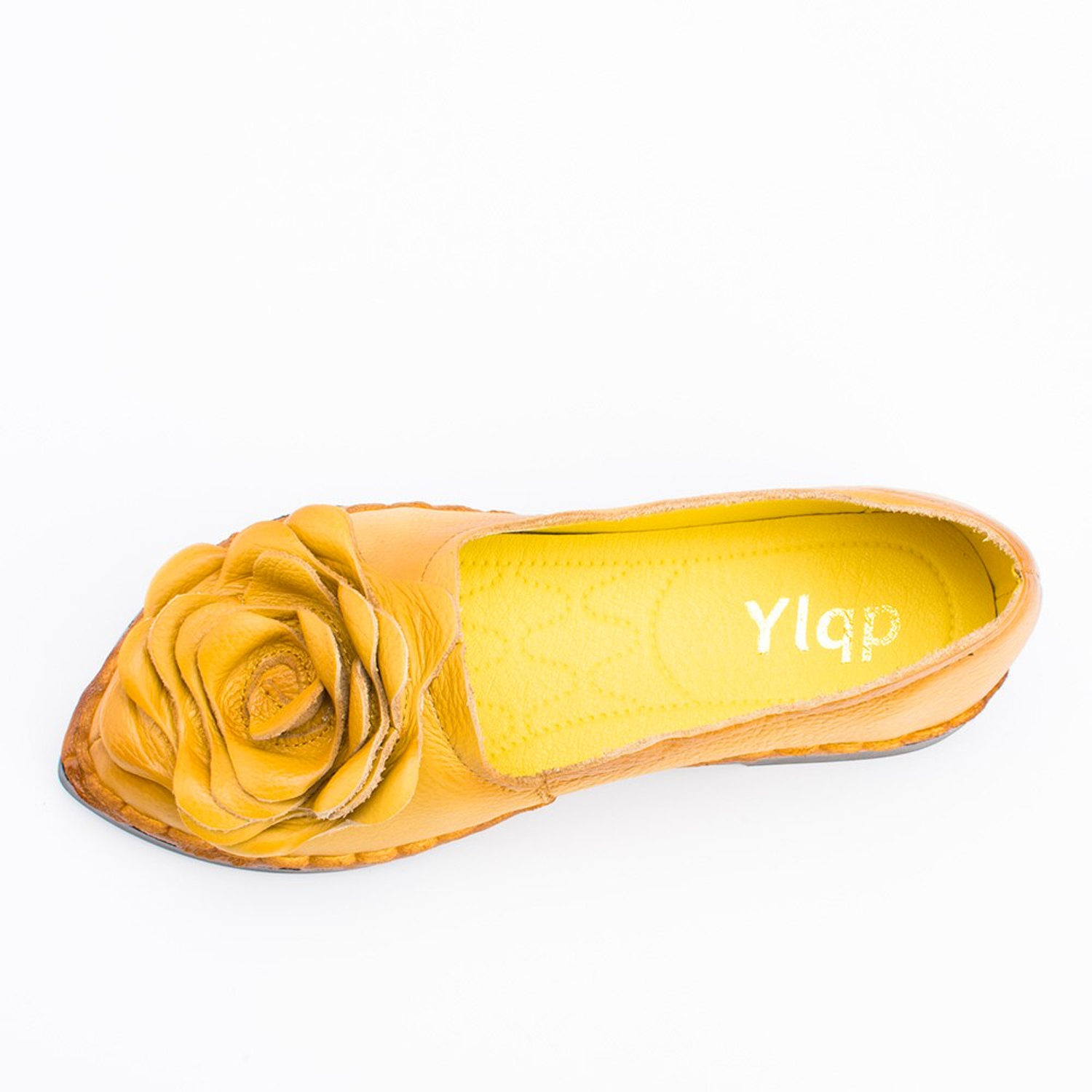 Genuine Leather Pointed Toe Flats