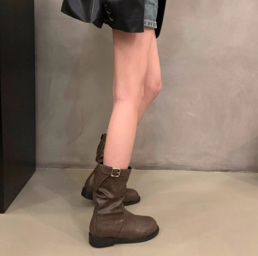 Plush Pile Martin Boots