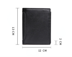 Vintage-Mode Vintage Leder Business Brieftasche