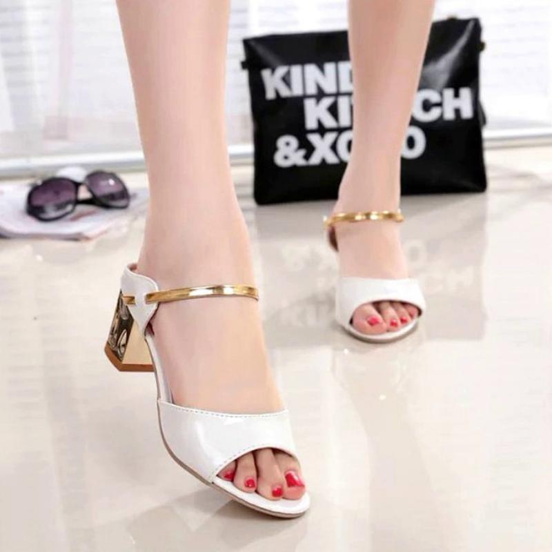 Sandals With Square Heels