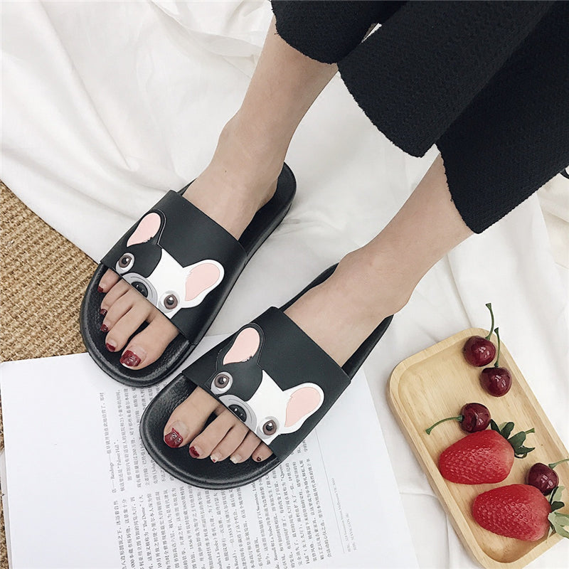 Casual Leather Flip Flops