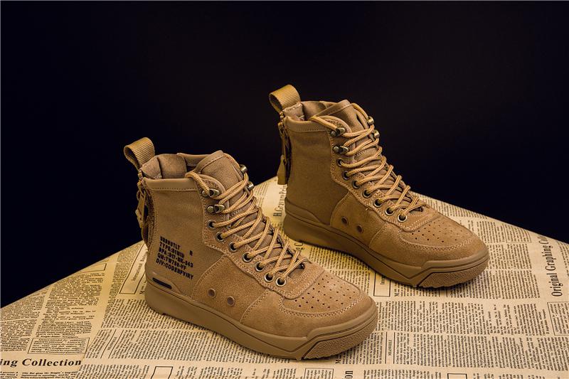 Military Flat Sneakers