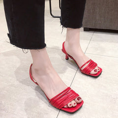 Sandals With Peep Toe