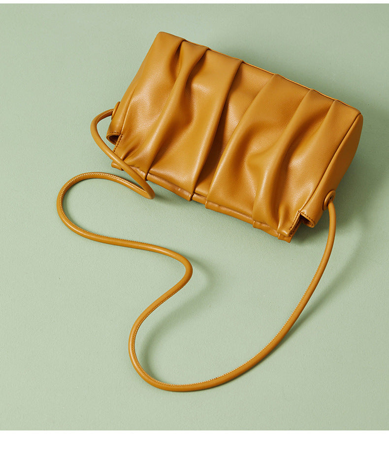 Bolsos de hombro para mujer de piel de vaca 