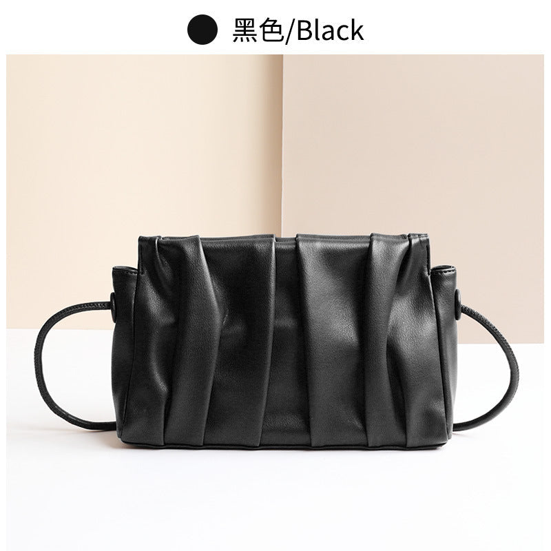 Bolsos de hombro para mujer de piel de vaca 