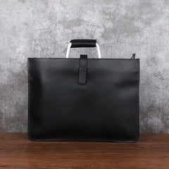 Vintage Leather Business Shoulder Bag