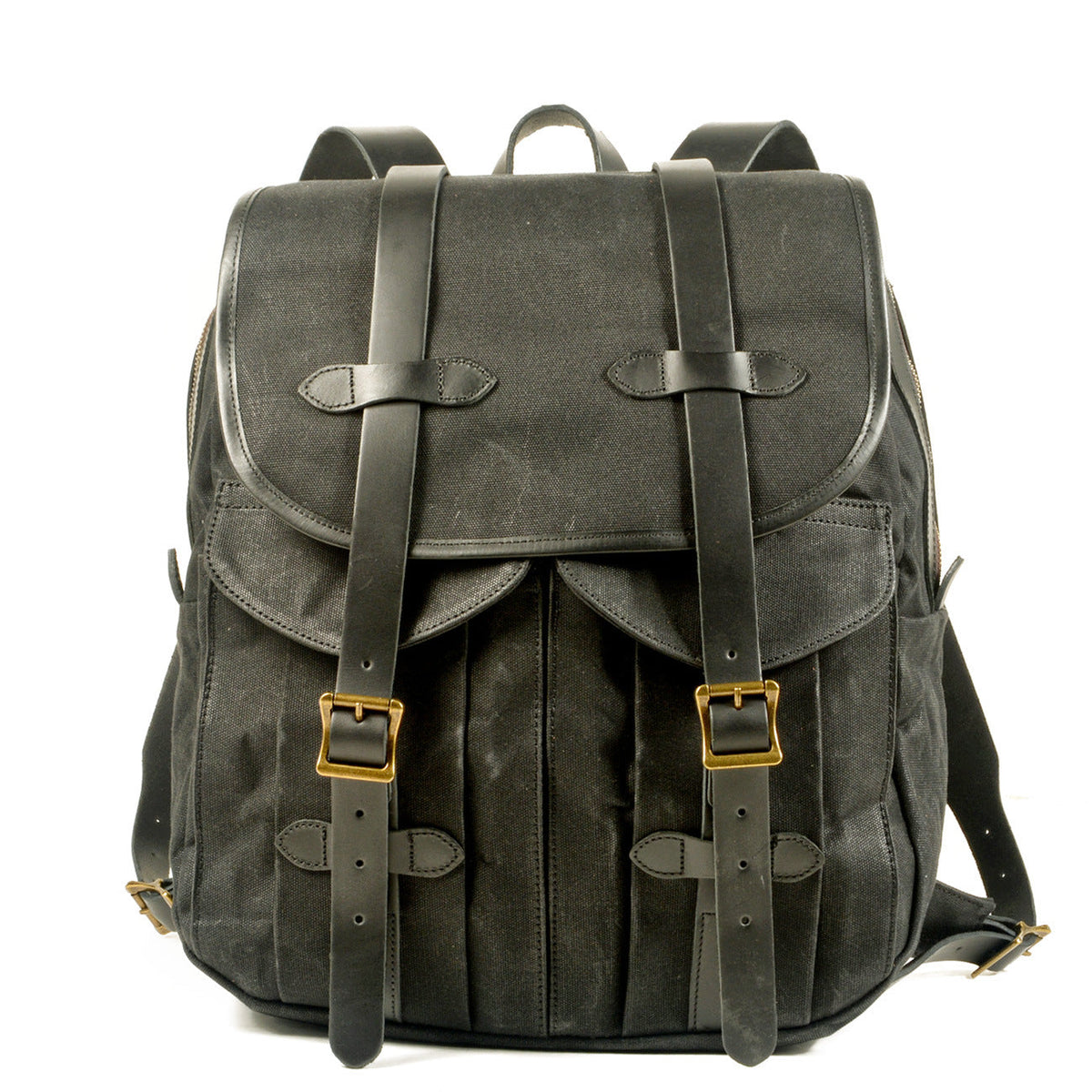Vintage Leisure Leather Canvas Outdoor Mountain-climbing
