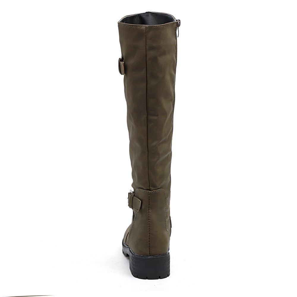 Casual Zipper Boots