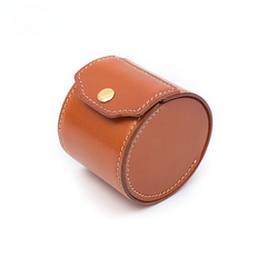 Handgefertigte Aufbewahrungsbox für Mini-Uhren aus Leder