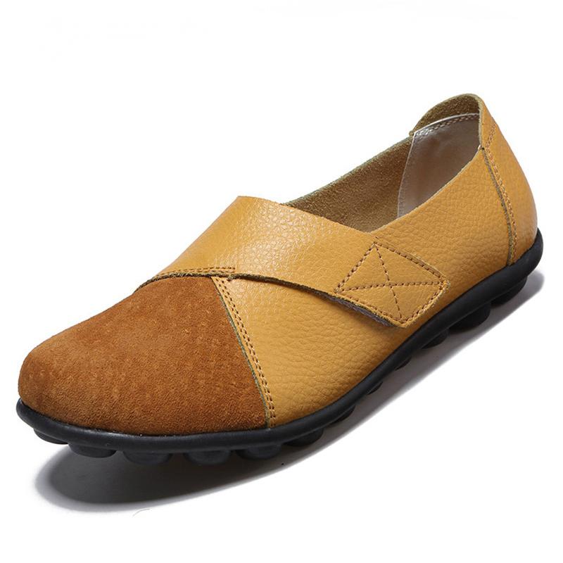 Genuine Leather Flats