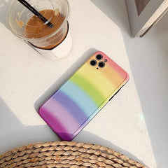 Funda para iPhone 2.0 con arcoíris pastel